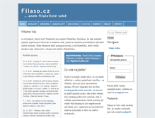 Tablet Screenshot of filaso.cz